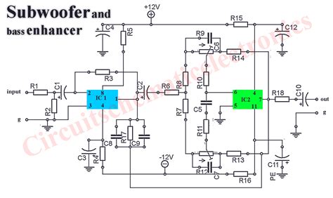 Circuit and pcb layout comments. Subwoofer booster circuit with PCB Layout - Electronic Circuit