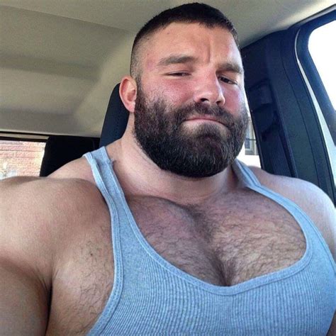 Indy Mustache Muscle Bear Hairy Men Muscle