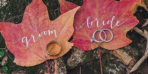 10 Of Our Favorite Fall Wedding Ideas Huffpost
