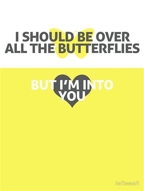 'cause after all this time, i'm still into you. Paramore Still Into You Lyric Poster by ImEmmaR | Yours ...