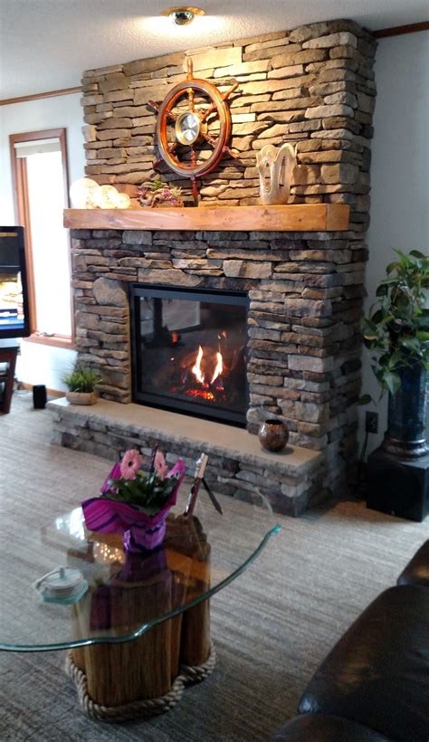 Cultured Stone Fireplace Designs