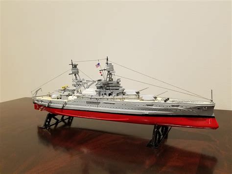 Uss Arizona Battleship Plastic Model Military Ship Kit 1426