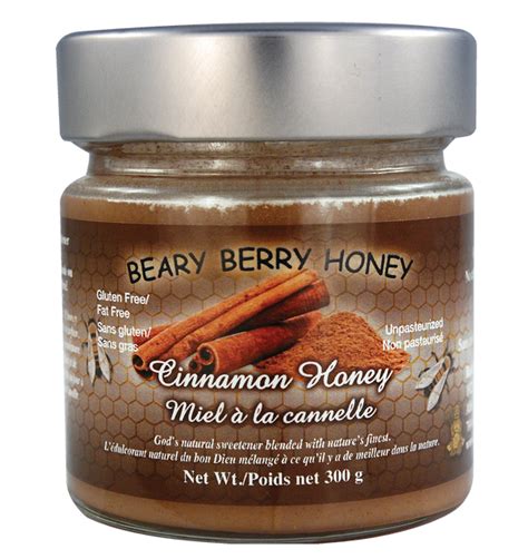 Cinnamon Honey 300g Pearson S Berry Farm