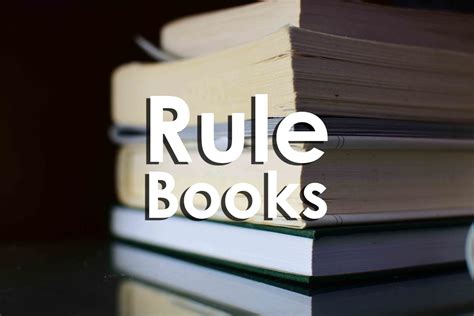 Rule Books And Learning — University Xp