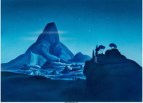 Fantasiawalt Disneys Painted Master Background Walt Disney 1940