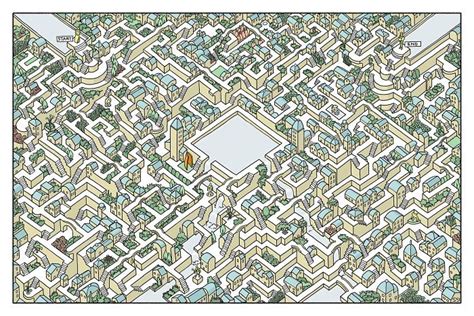 Artist Creates Mind Boggling Mazes And Here Are Awesome Picz