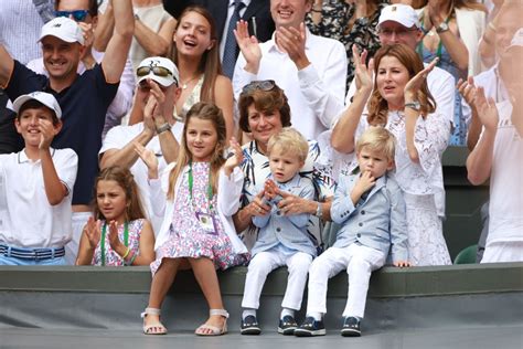 Federers Two Sets Of Twins Are The Real Stars Of Wimbledon Final