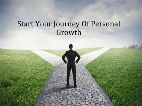 Start Your Journey Of Personal Growth
