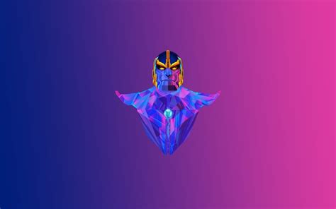 Thanos Nike Superheroes Minimalism Minimalist Hd 4k Behance Hd