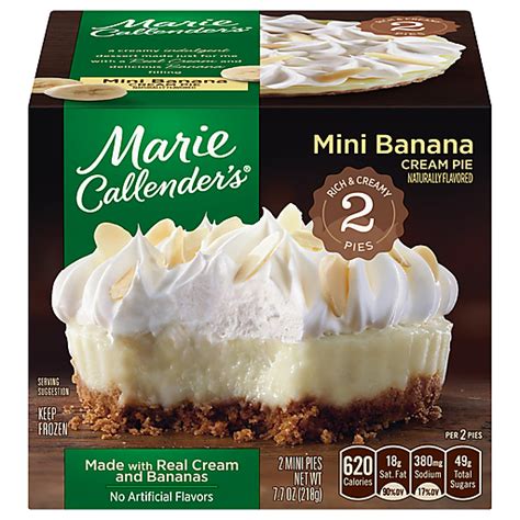 Marie Callender S Mini Banana Cream Pie Ea Pies Desserts Chief