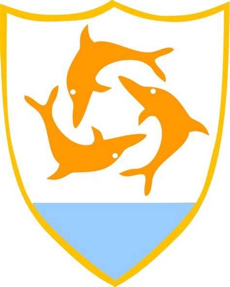 Coat of arms of Anguilla - Anguilla (isola) - Wikipedia | Coat of arms, Arms, Anguilla