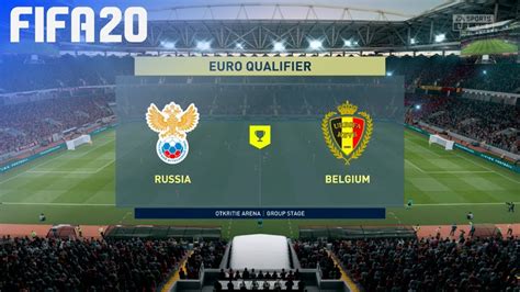 Romelu lukaku scored in the 10th minute of the match to give belgium an early lead in their opening contest against euro 2020. FIFA 20 - Russia vs. Belgium (EURO 2020 Qualifier) - YouTube