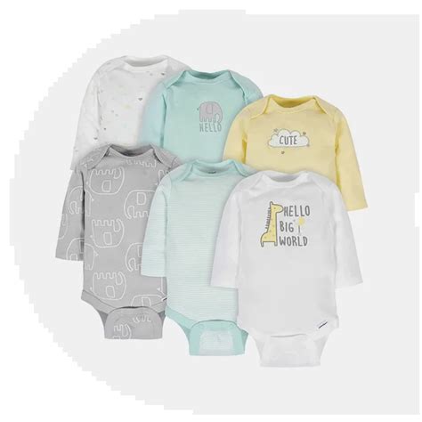 Simple Joys By Carters Baby Girls 4 Pack Soft Pointelle Long Sleeve