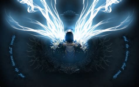 玩家手绘《暗黑破坏神3》正义天使泰瑞尔游戏火星时代