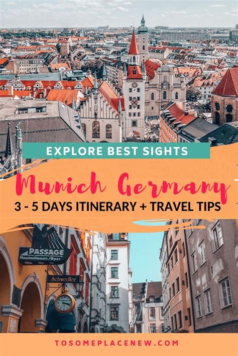 The Best 5 Days In Munich Itinerary Munich Germany Travel Guide