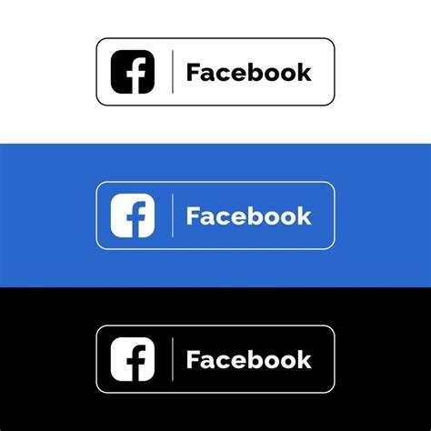 Facebook Icon Facebook Logo Facebook Symbol Icon Set Vector 6642225