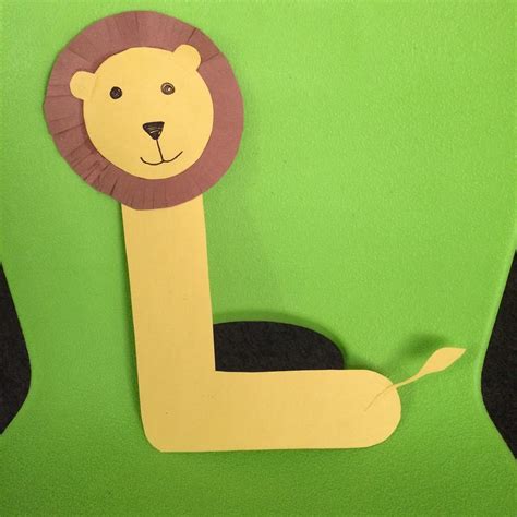 Letter L Craft Lion Craft Preschool And Kindergarten