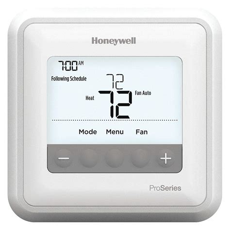 Honeywell Th4110u2005u T4 Pro Program Mable Thermostat White Amazon