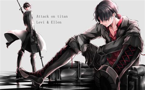 The story follows eren yeager, who vows to exterminate. Attack on Titan Levi Cartoon Character 5K Wallpaper | HD Wallpapers