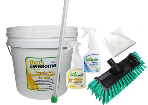 Dry Carpet Cleaning Powder Safe Natural And Bio Degradable Kit