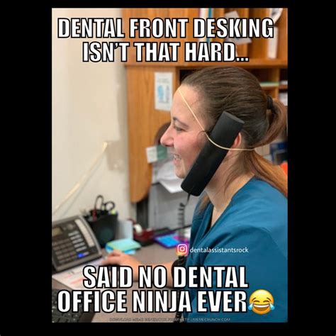 Dental Ninja Dental Assistant Humor Dental Jokes Dental Hygiene Humor