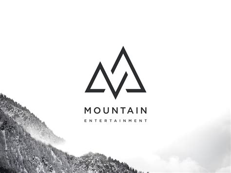 Mountain Entertainment Logo By Igor Chebotarev On Dribbble