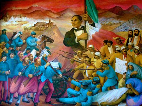 Batalla De Puebla Mural