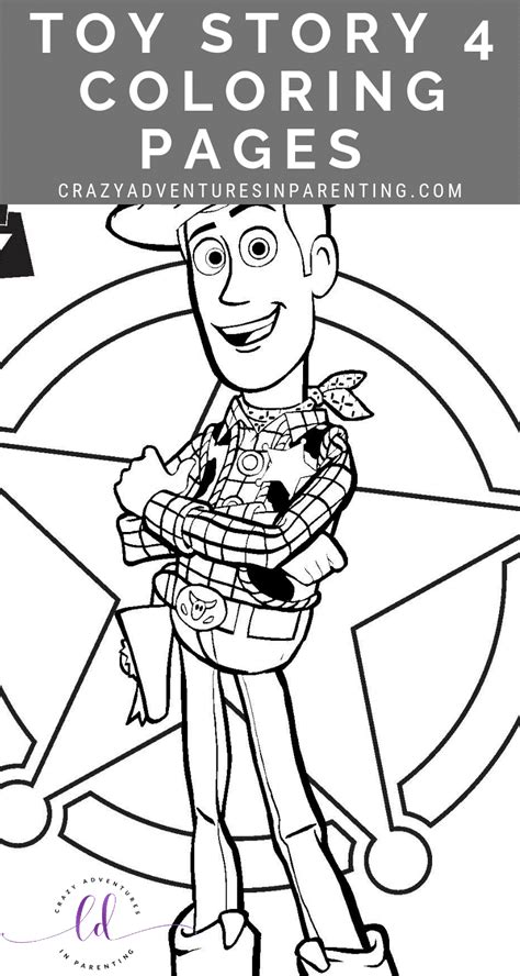 Toy story coloring book pages for kids woody buzz lightyear friends. Toy Story Disney Pixar Coloring Pages