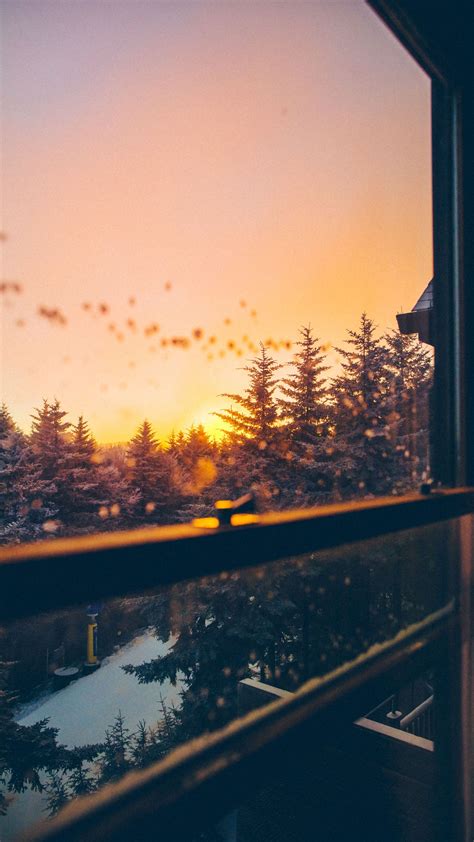 2160x3840 Beautiful Winter View From Window 5k Sony Xperia Xxzz5