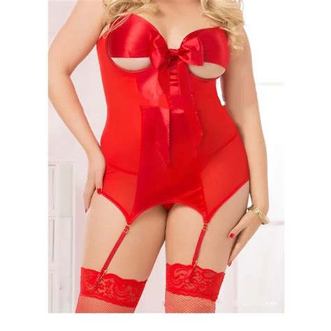 4xl stain bow fashion fat women suit red mature design plus size sexy lingerie buy sexy