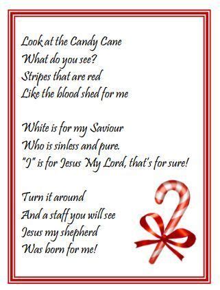 Here is info about how to make the candy cane poems in into. The candy cane | Weihnachtsgedichte, Vorschule weihnachten ...