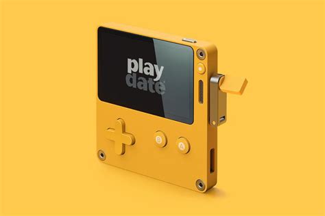 Playdate New Handheld Gaming Device Announced And It Has An Actual Crank