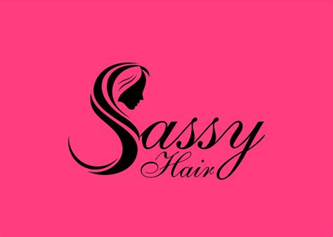 Feminine Elegant Hair And Beauty Logo Design For Sassy Hair By Esolz