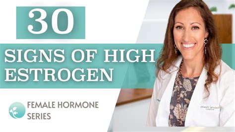 Female Hormone Imbalance Signs Of Too Much Estrogen Estrogen Dominance Youtube