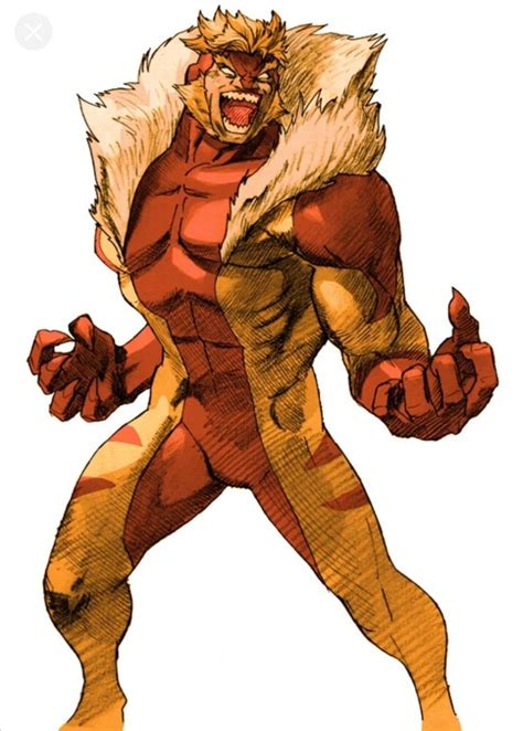 Sabretooth Sabretooth Marvel Marvel Vs Capcom Capcom Art