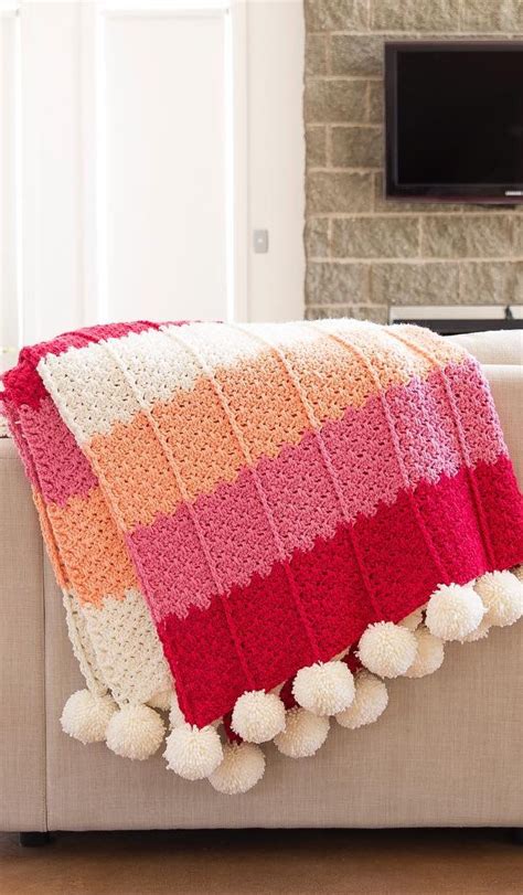 Free Fast And Easy Afghan Crochet Blanket Patterns For Beginners