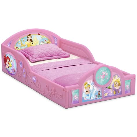 Disney Princess Plastic Sleep And Play Toddler Bed By Delta Children