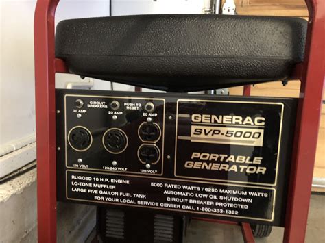 Generac Svp 5000 Portable Generator For Sale In Everett Wa Offerup