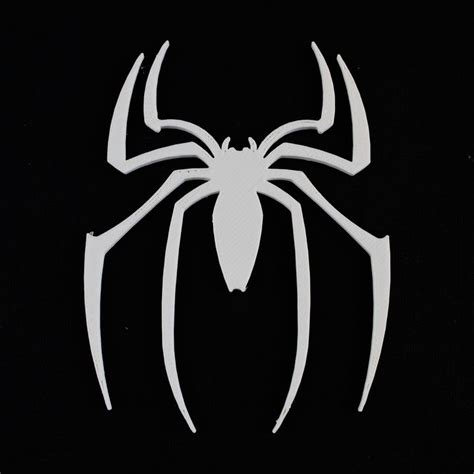 3d Printable Spider Man Logos By 3d Custom Print