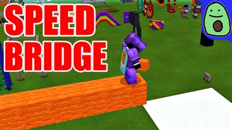 How To Speed Bridge In Minecraft Bedrock 117 Youtube