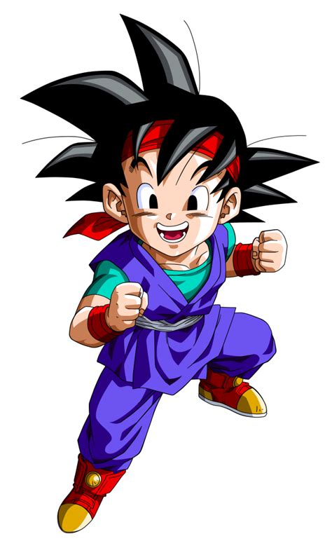 Based on a dragon ball legends image render: Son Gokû Jr. | Wiki Dragon Ball | FANDOM powered by Wikia