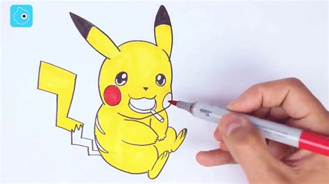 Comment Dessiner Pikachu Apprendre A Dessiner Facilement Un Pokemon