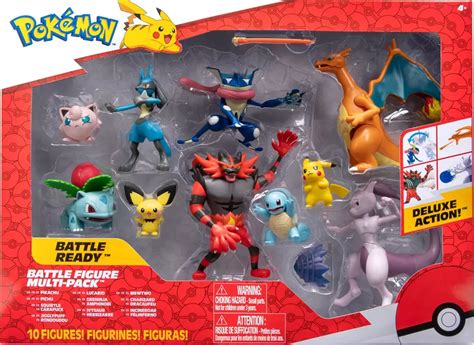 Gamestop Exclusive Pokémon Battle Figure Multipack 10 Pack