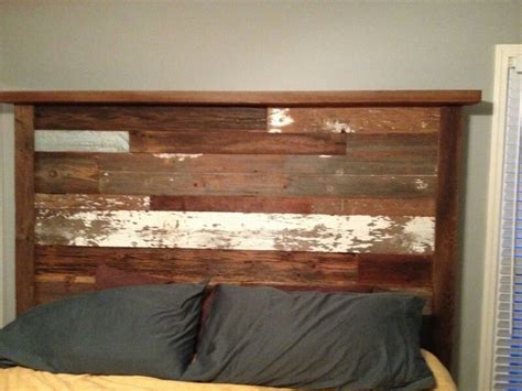 Friends Came By And Grabbed Some Boards For This Headboard Turned Out