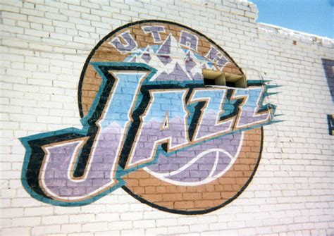 Despite no history of jazz music in utah, the name was kept. History of All Logos: All Utah Jazz Logos
