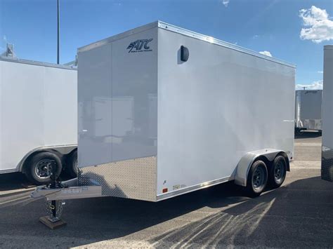 2022 Atc Raven 7 X 14 Ft Enclosed Cargo Trailer Trailers For Sale