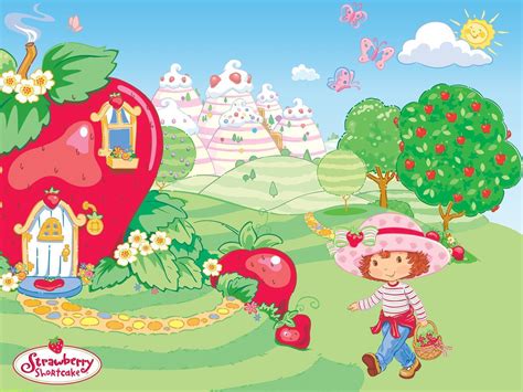 Strawberry Shortcake Computer Wallpapers Wallpaper Cave