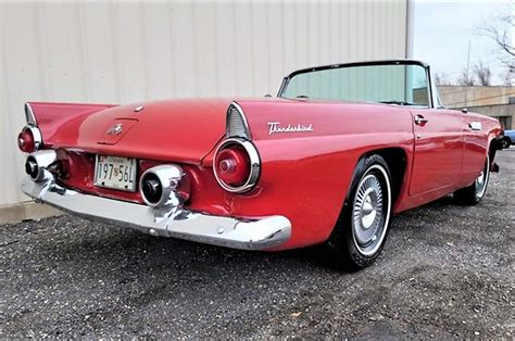 Pick Of The Day 1955 Ford Thunderbird Mechanically Redone With Patina