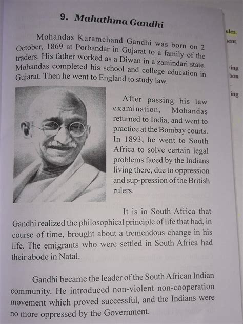 Life History Of Mahatma Gandhi In 100150 Word