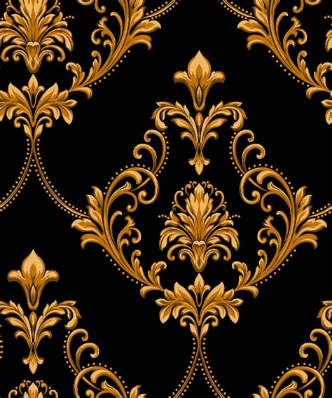 Damask Pattern Damask Pattern Design Royal Pattern Baroque Pattern